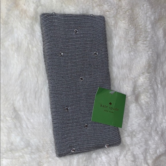 KATE SPADE Bedazzled Wool Headband - Picture 2 of 5